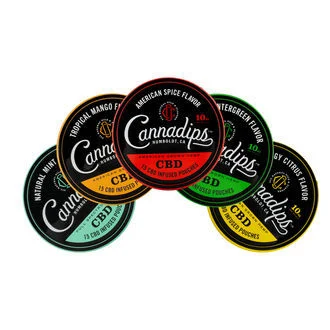Buy CBD Infused Hemp Snus Pouches (Cannadips) UK