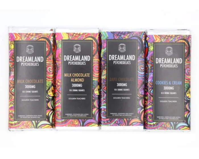 Buy Dreamland Mushroom Chocolate Bar Online in the UK